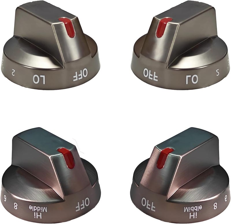 Casmer NE63T8111SG/AA NE63T8311SG/AA NE63BG8315SGAA knob for Samsung Electric Stove/Oven, DG94-03500Y DG94-03500Z knob Replacement dg64-00975a (Black) - Image 1